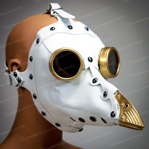 Plague doctor mask costume cosplay steampunk - Picture 6 of 8